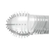 Релефен пенис удебелител Ribbed Sleeve [2]