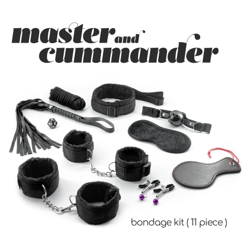 Бондидж комплект от 11 части Master And Cummander [13]