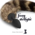 Силиконов анален разширител с лисича опашка Fox Delight