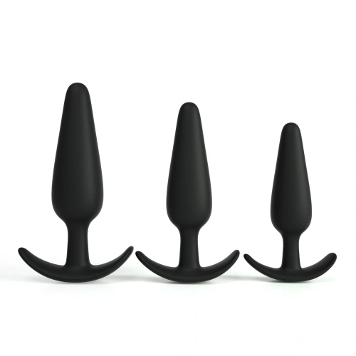 3 бр. анални разширители от силикон Tic Tac Toe [1]