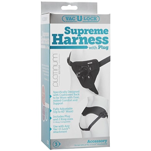 Пенис колан Supreme Harness със система Vac-U-Locк [5]