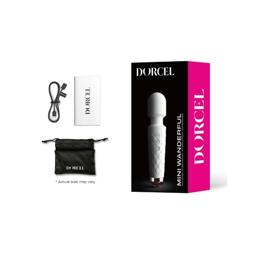 Малък Wand масажор Dorcel Mini Wanderful бял [6]