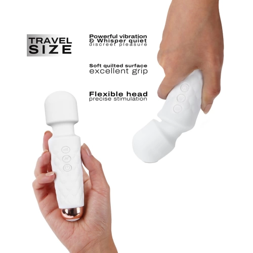 Малък Wand масажор Dorcel Mini Wanderful бял [3]