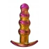 Вибриращ анален стимулатор от стъкло с дистанционно Vibe Beaded Plug [1]