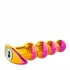Вибриращ анален стимулатор от стъкло с дистанционно Vibe Beaded Plug [3]