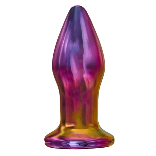 Вибриращ стъклен анален разширител с дистанционно Glamour Glass [1]