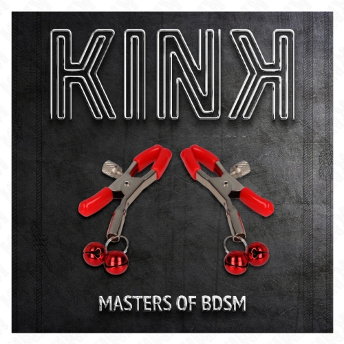 Регулируеми щипки за зърна със звънчета Kink [4]
