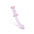 Извито стъклено дилдо Rosebud G-spot [1]