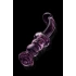 Извито стъклено дилдо Rosebud G-spot [9]