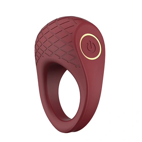 Презаредим вибриращ пенис пръстен от силикон Romance Ivy