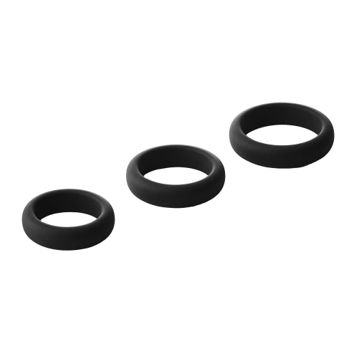 Комплект 3 бр. силиконови пенис пръстени Ram Rod [2]