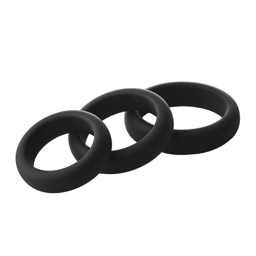 Комплект 3 бр. силиконови пенис пръстени Ram Rod [1]