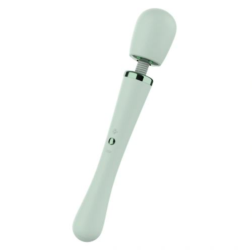 Презаредим силиконов масажор Glam XL Wand зелен [2]