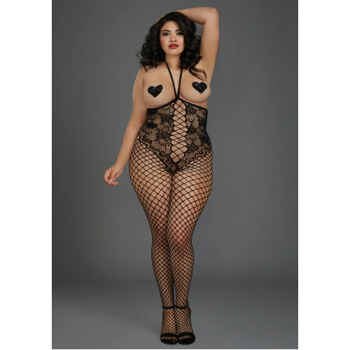 Боди с отворено дъно Dreamgirl 0268 QS [2]
