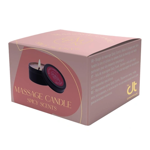 Ароматна масажна свещ Amour Spicy Scents 30 мл [1]