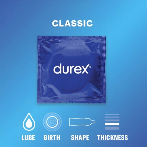 24 бр. Класически презервативи Durex Original (Classic) [2]