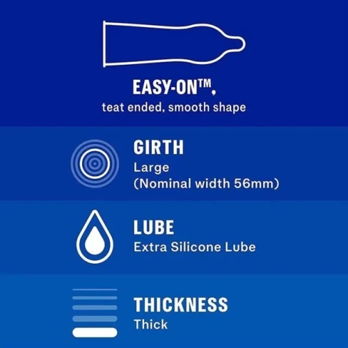 12 бр. Durex Extra Safe по-плътни презервативи [2]