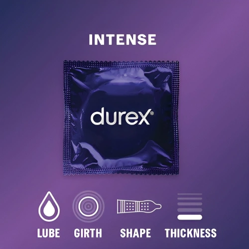 10 бр. Durex Intense стимулиращи релефни презервативи [6]