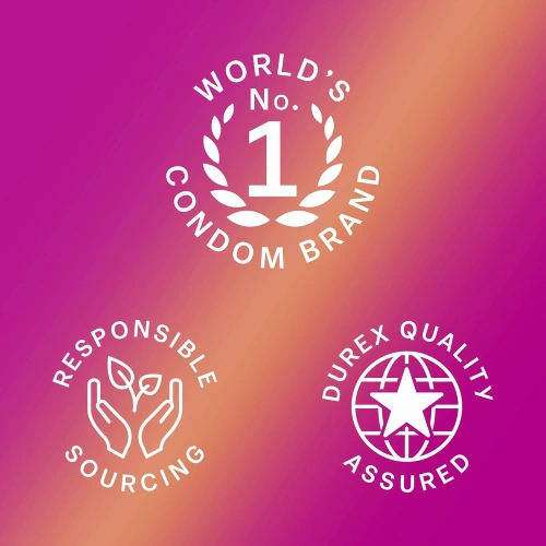 12 бр. Релефни презервативи Durex Pleasure Me [7]