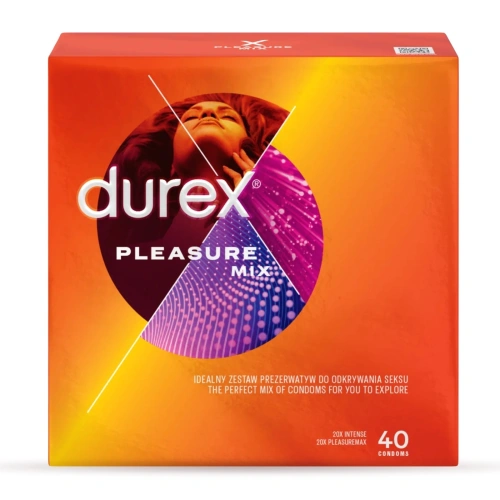 40 бр. Микс релефни презервативи Durex Pleasure Mix