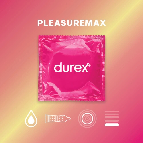 12 бр. Релефни презервативи Durex Pleasure Me [4]