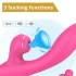 Засмукващ рабит вибратор с анална броеница Sweet Play A3 [7]