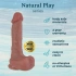 Реалистично силиконово дилдо Natural Play D2 [5]