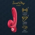 Флипинг вибратор с клиторстимулатор Sweet Play A4 [8]