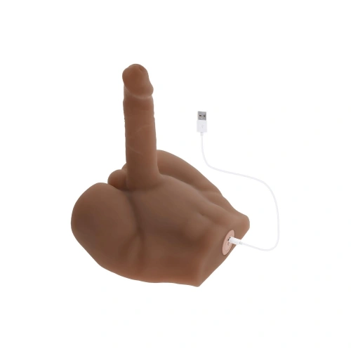 Мъжки торс с вибриращо и тласкащо дилдо Easy Rider [16]