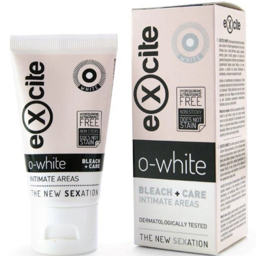 Изсветляващ и хидратиращ крем за интимни зони Excite O-White 50 мл