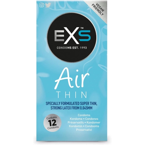 12 бр. Най-тънките презервативи EXS Air Thin [4]