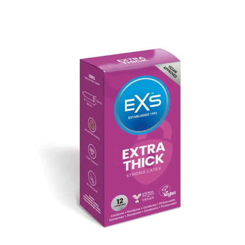 12 бр. Екстра здрави презервативи EXS Extra Thick