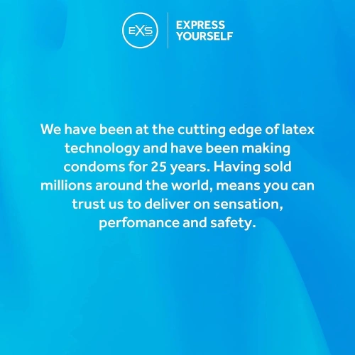 3 бр. Светещи в тъмното презервативи EXS Glow [6]