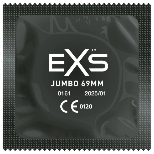 24 бр. Екстра големи презервативи EXS Jumbo 69 мм [1]