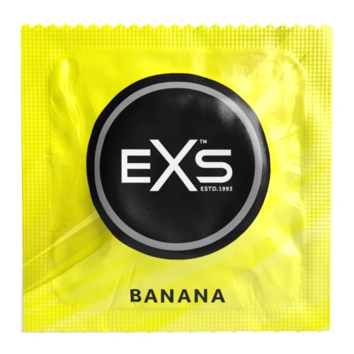 100 бр. Презервативи с аромат на банан EXS Banana [2]