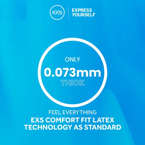 100 бр. Черни презервативи EXS Black [2]