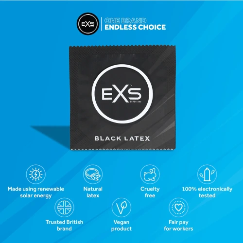 48 бр. Микс от различни презервативи EXS Variety Pack 1 [3]