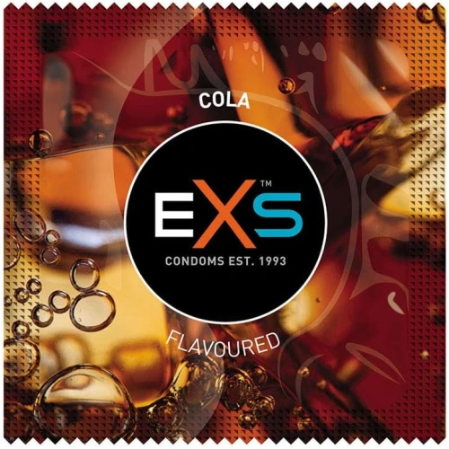 100 бр. Презервативи с аромат на кола EXS Cola [1]