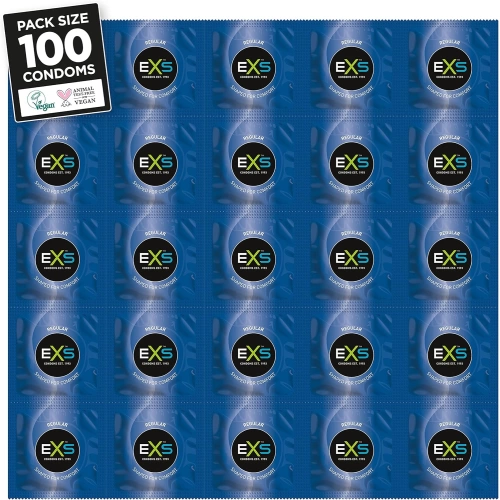 100 бр. Класически презервативи EXS Regular