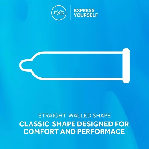 12 бр. Плътно прилепващи презервативи EXS Snug Fit 49 мм [4]