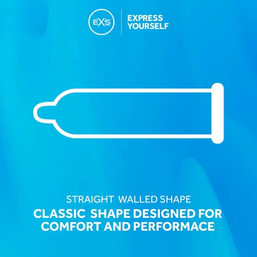 48 бр. Плътно прилепващи презервативи EXS Snug Fit 49 mm. [1]