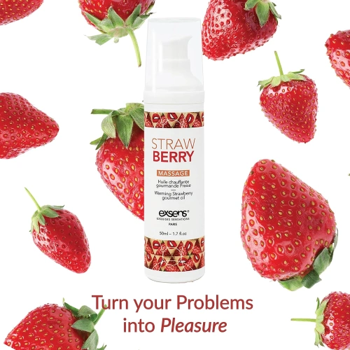 Затоплящ ядлив масажен гел Exsens Ягода 50 мл [6]