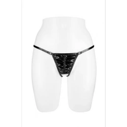 Еротични прашки с отворено дъно Angela черни