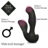 Презаредим унисекс стимулатор с дистанционно и загряване Black Jamba [3]