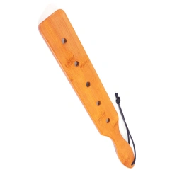 Бамбукова BDSM пляскалка Paddle 5 Trous