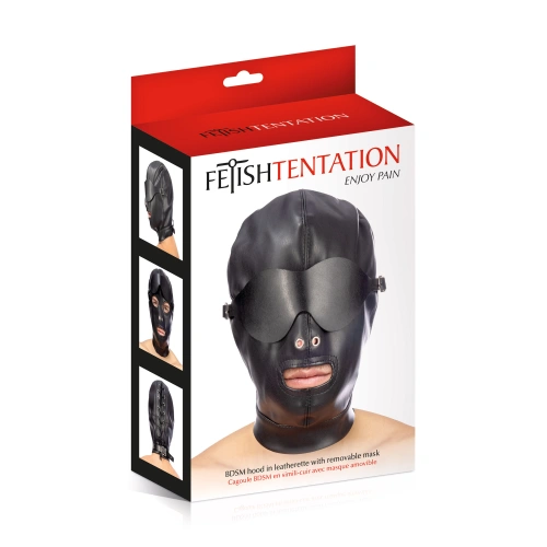 BDSM аксесоар за глава с маска за очи Fetish Tentation [4]