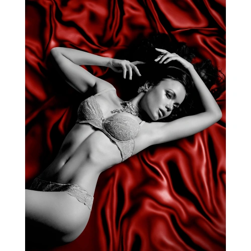 Секс спално бельо от винил Wet Love 200 см х 220 см червено