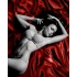 Секс спално бельо от винил Wet Love 200 см х 220 см червено