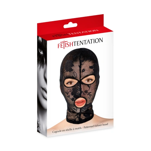 Дантелена маска с отвори Fetish Tentation [1]