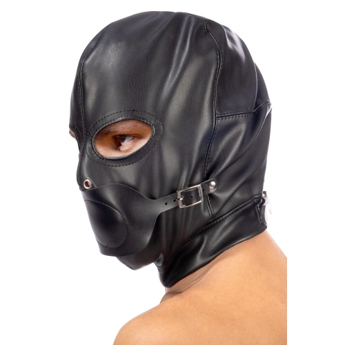 Маска с отвори и ограничител за уста Fetish Tentation [2]